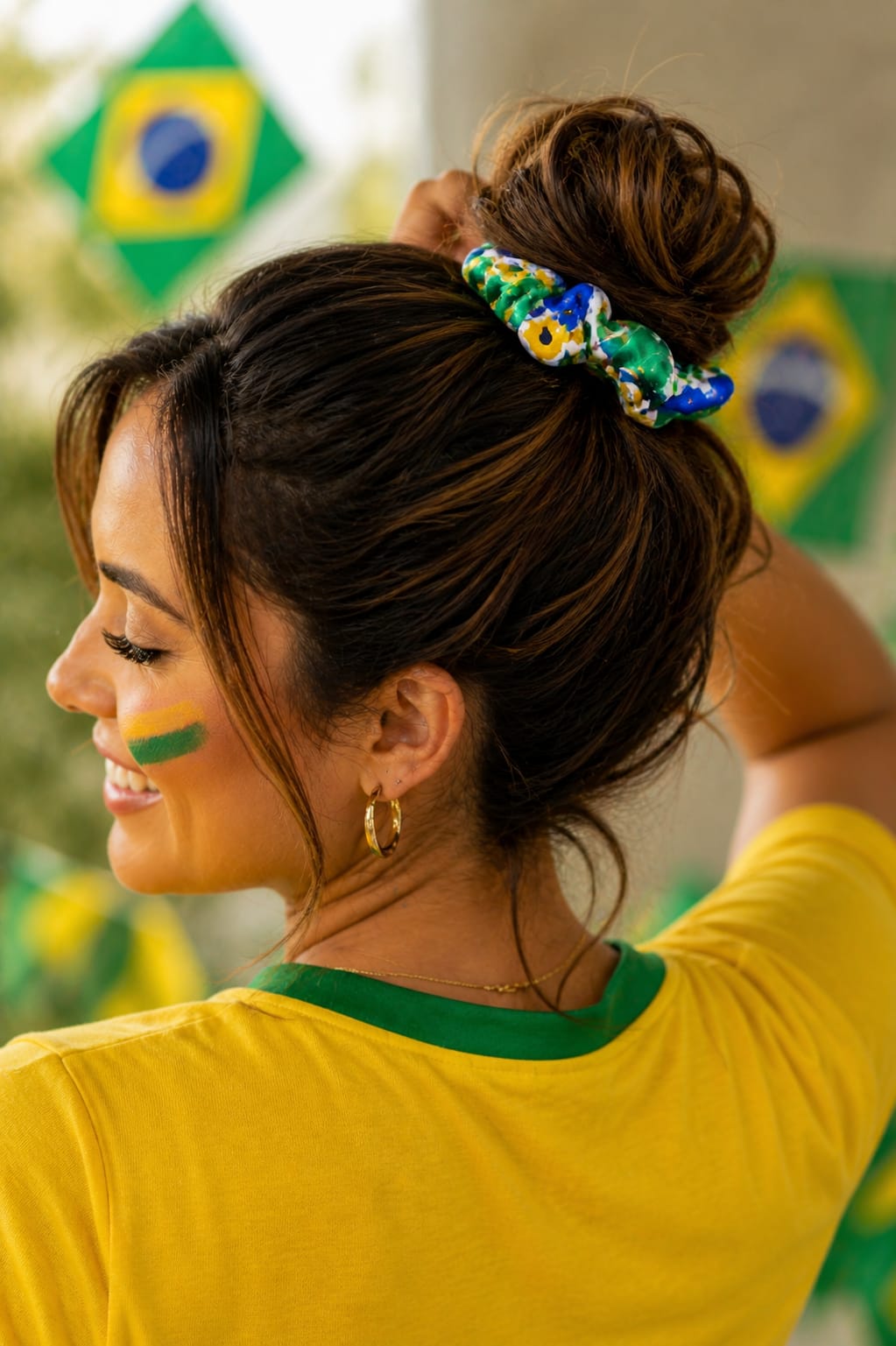 Scrunchie (Xuxinha) Copa do Mundo - Imagem 3